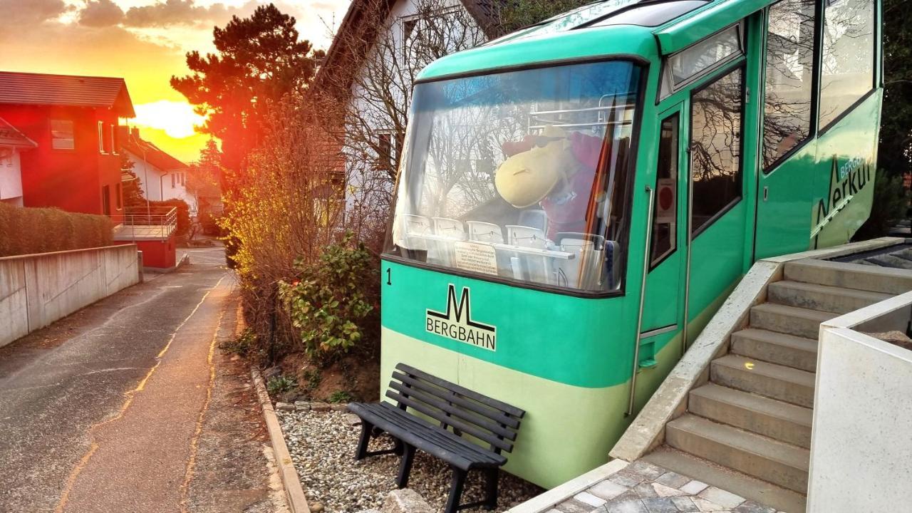 Exklusives Holzhaus Mit Bergbahn - Baden-Baden Im Schwarzwald别墅 外观 照片